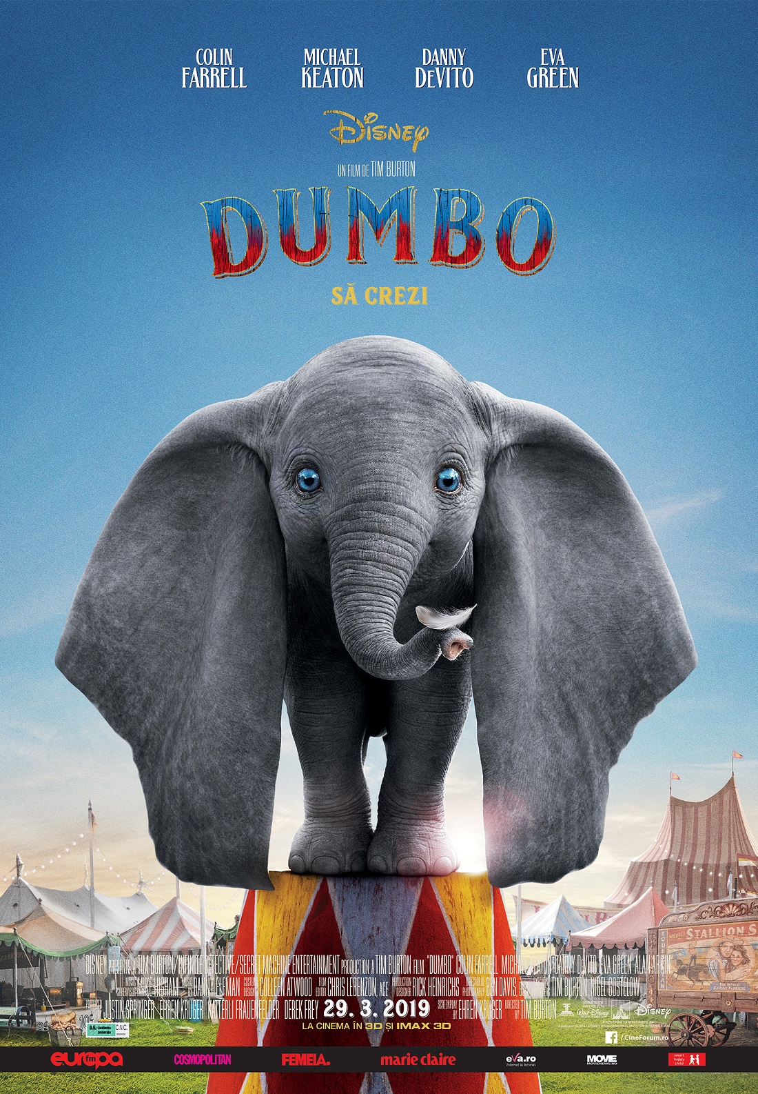 Dumbo poster Romania