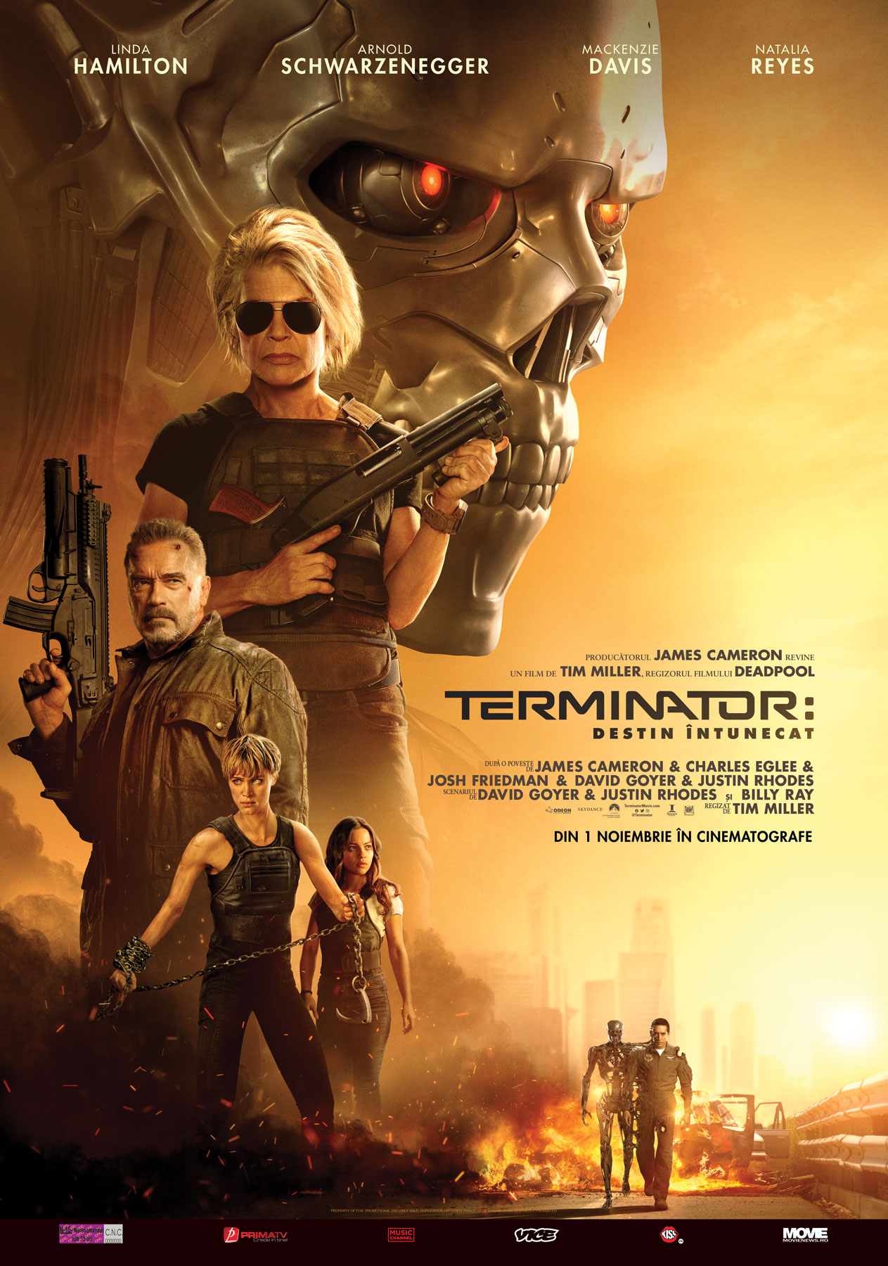 Terminator Destin Intunecat - Terminator Dark Fate POSTER ROMANIA