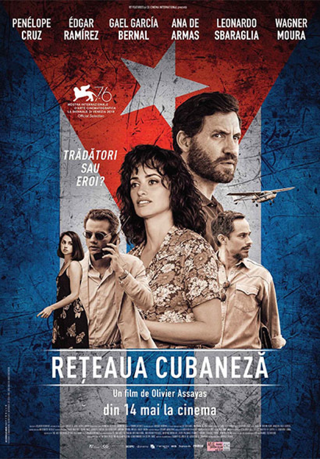 Reteaua cubaneza - WASP Network poster Romania