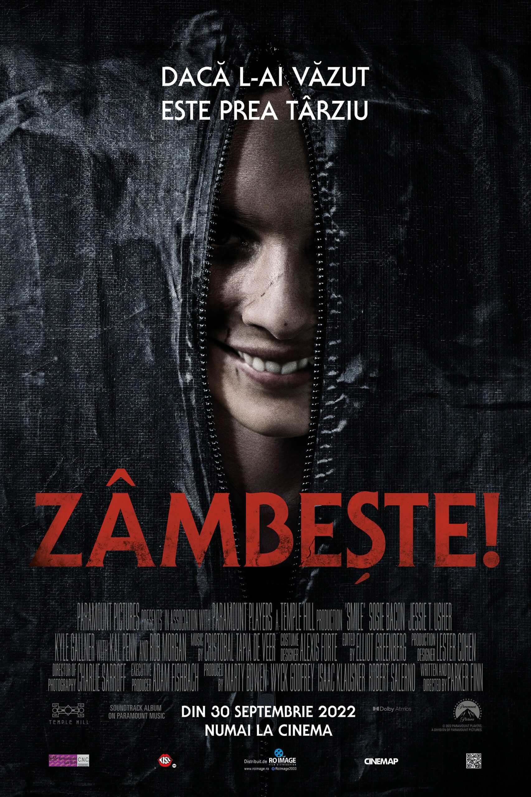 Zambeste - Smile POSTER ROMANIA