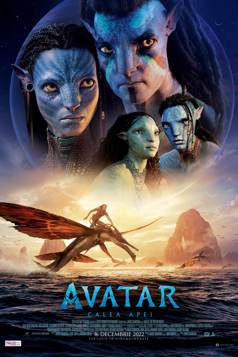 Avatar Calea Apei Poster Romania