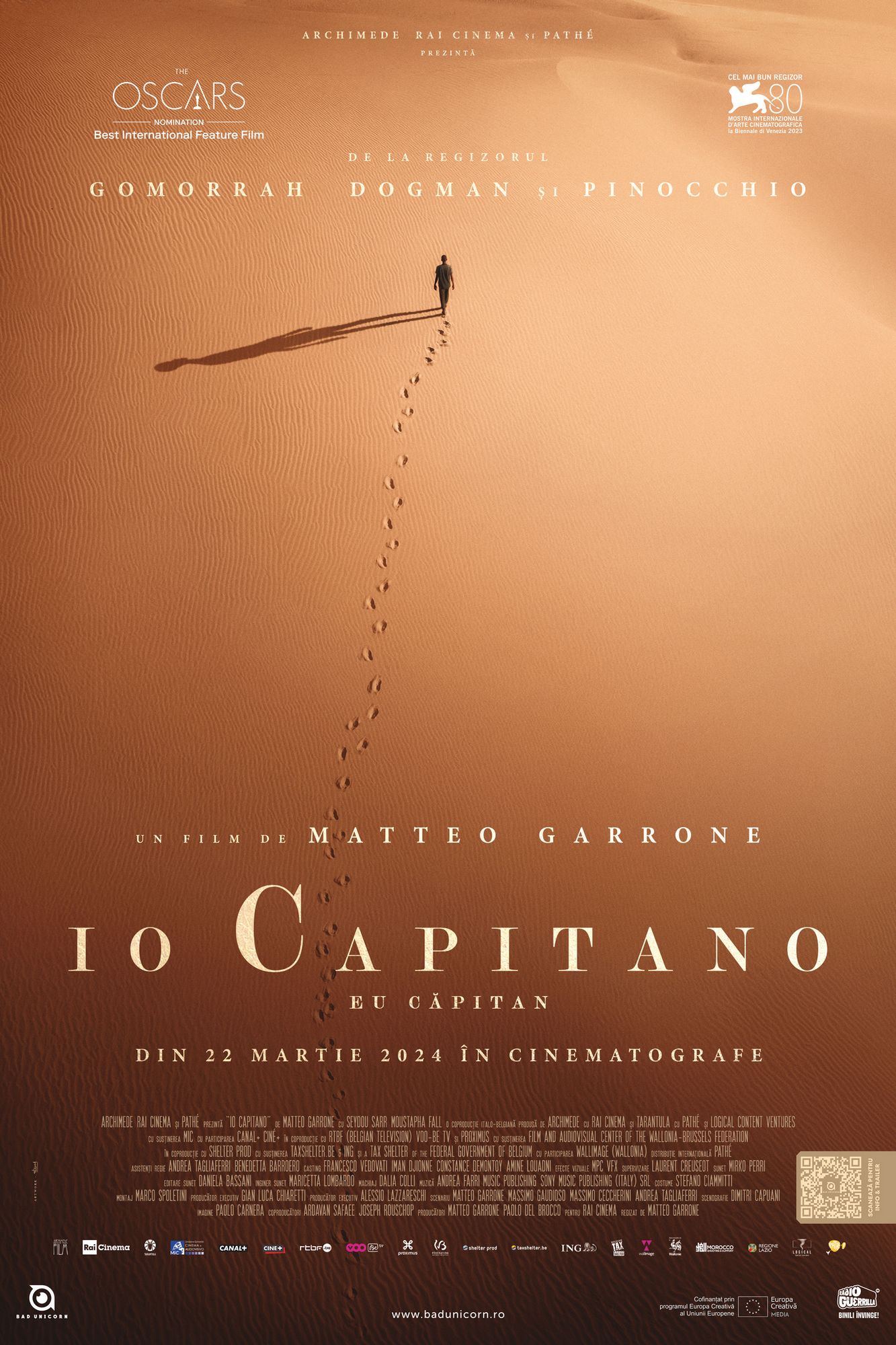 Eu capitan - Io capitano - Visuali Italiane 2024 POSTER