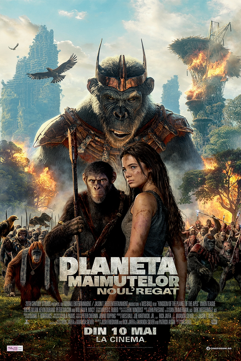 Planeta maimutelor Noul regat - Kingdom of the Planet of the Apes POSTER ROMANIA