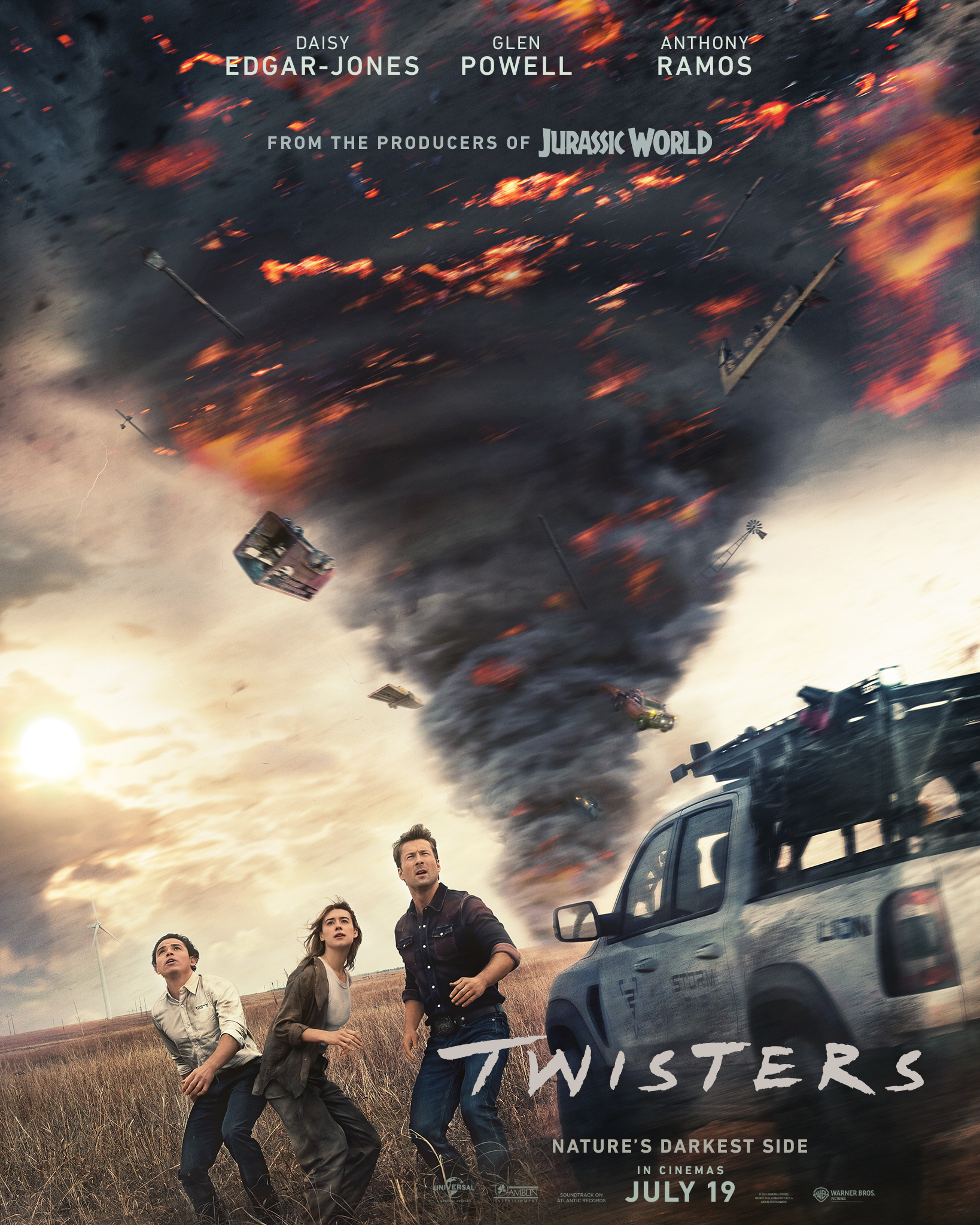 Tornade - Twisters 2024 poster