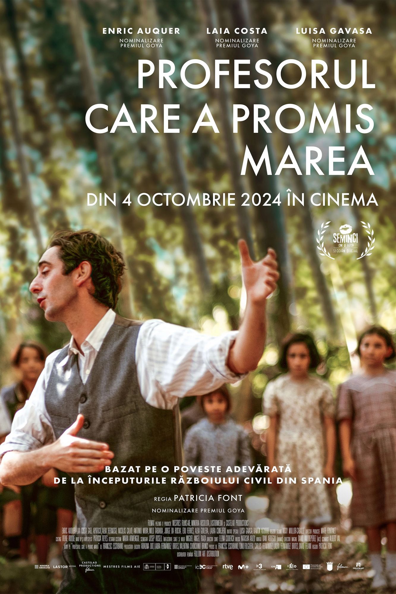 Profesorul care a promis marea - El maestro que prometió el mar poster