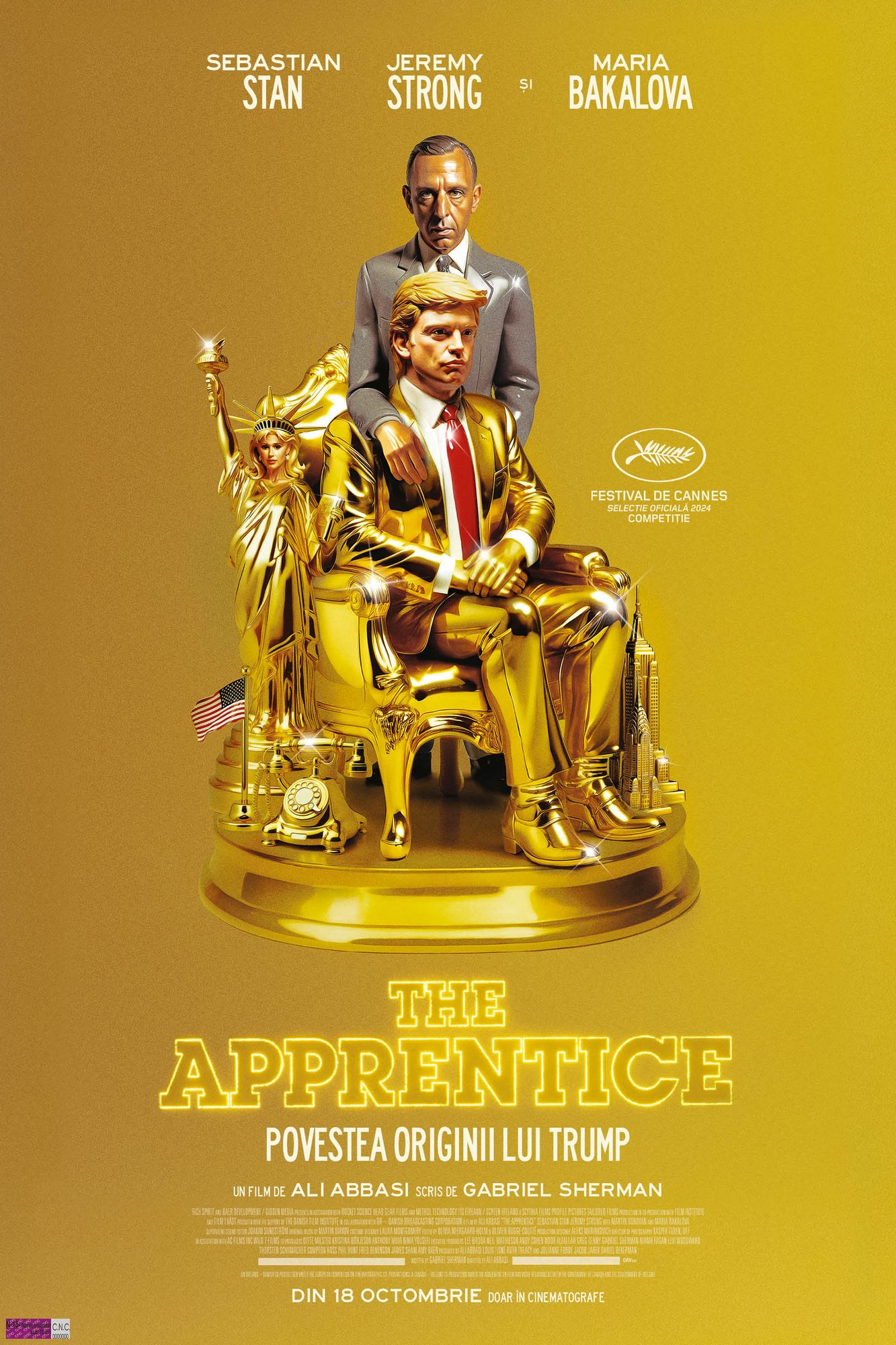 The Apprentice Povestea originii lui Trump poster Romania