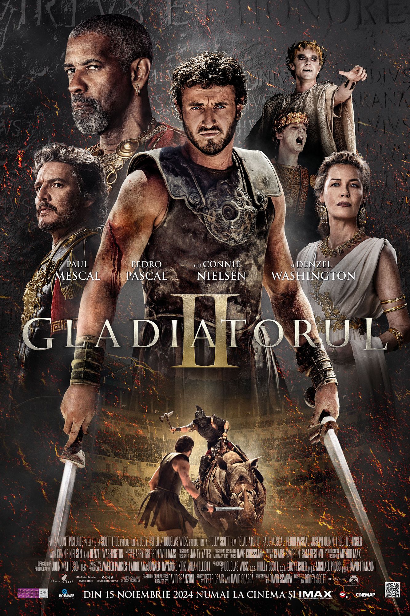 Gladiatorul II poster Romania