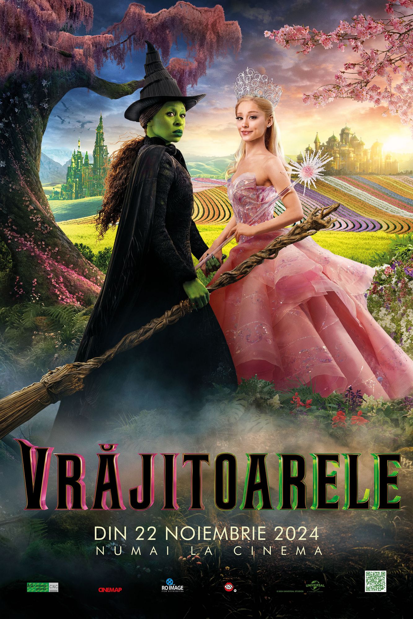 Vrajitoarele - Wicked POSTER ROMANIA